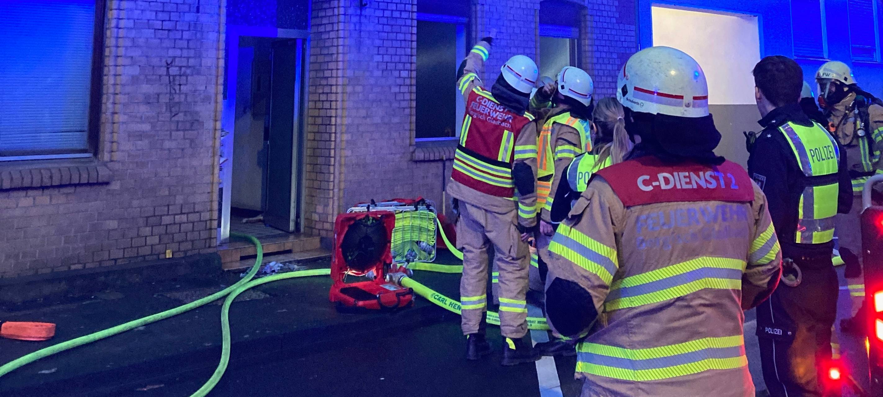 Wipperfürth: Feuer bei Karnevalsparty - Saal evakuiert