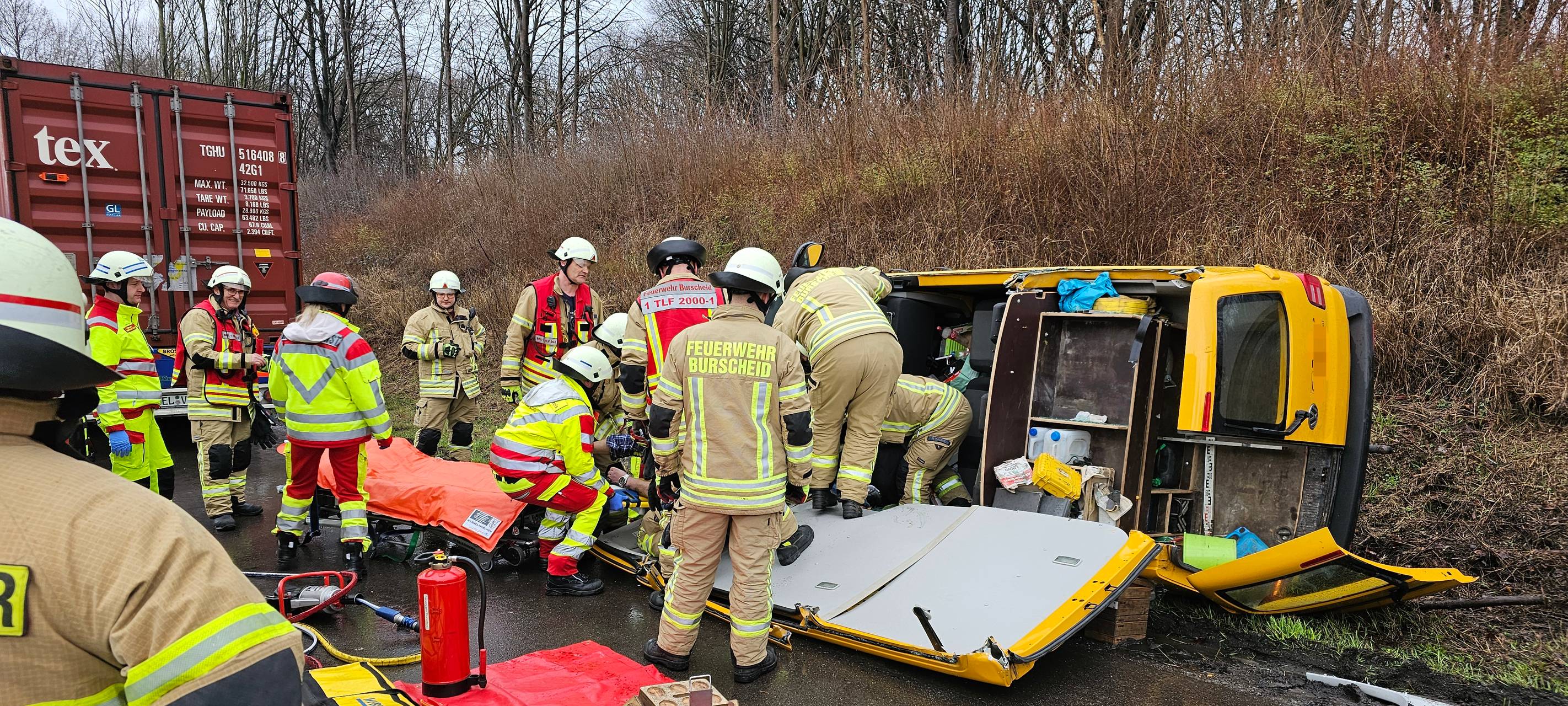 Tödlicher Unfall auf der A1 bei Burscheid