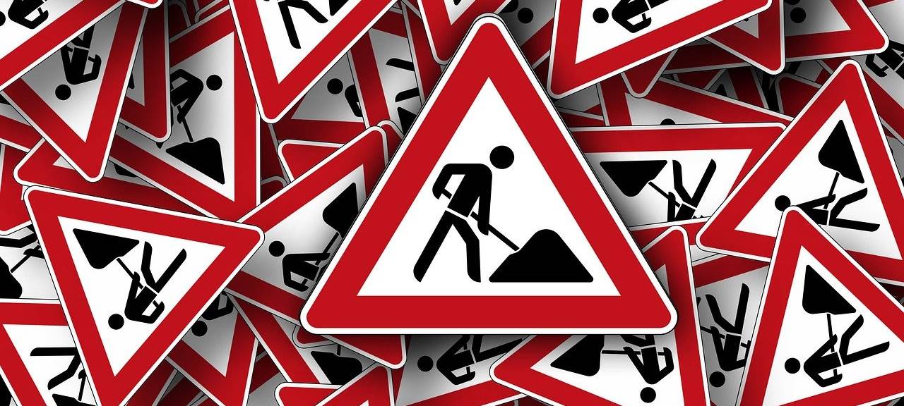 Längere Baupause an der A1 Brücke in Wermelskirchen-Hünger