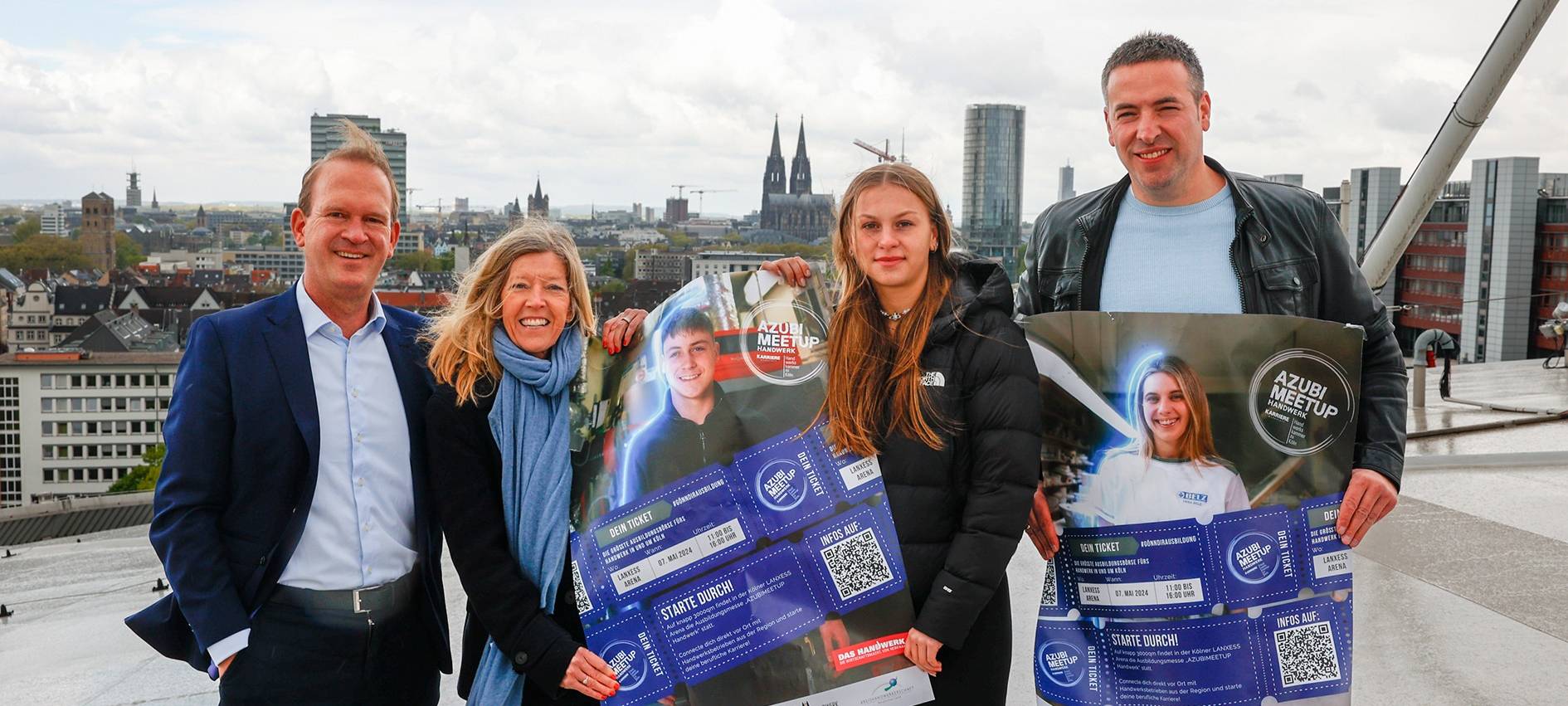 Handwerk: Azubi MEETUP in der Lanxess Arena im Mai