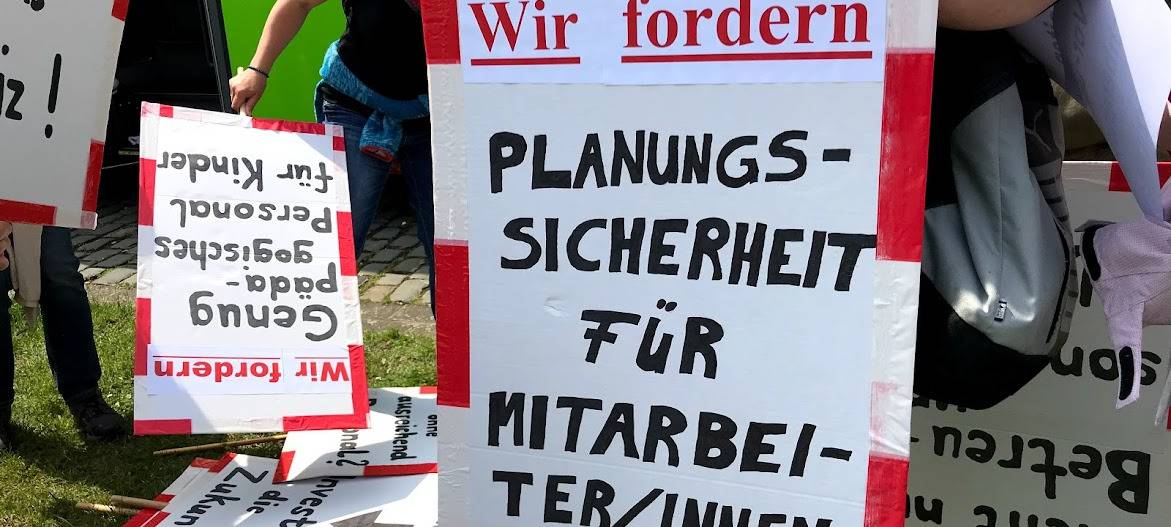 Großdemo gegen Kürzungen im sozialen Bereich