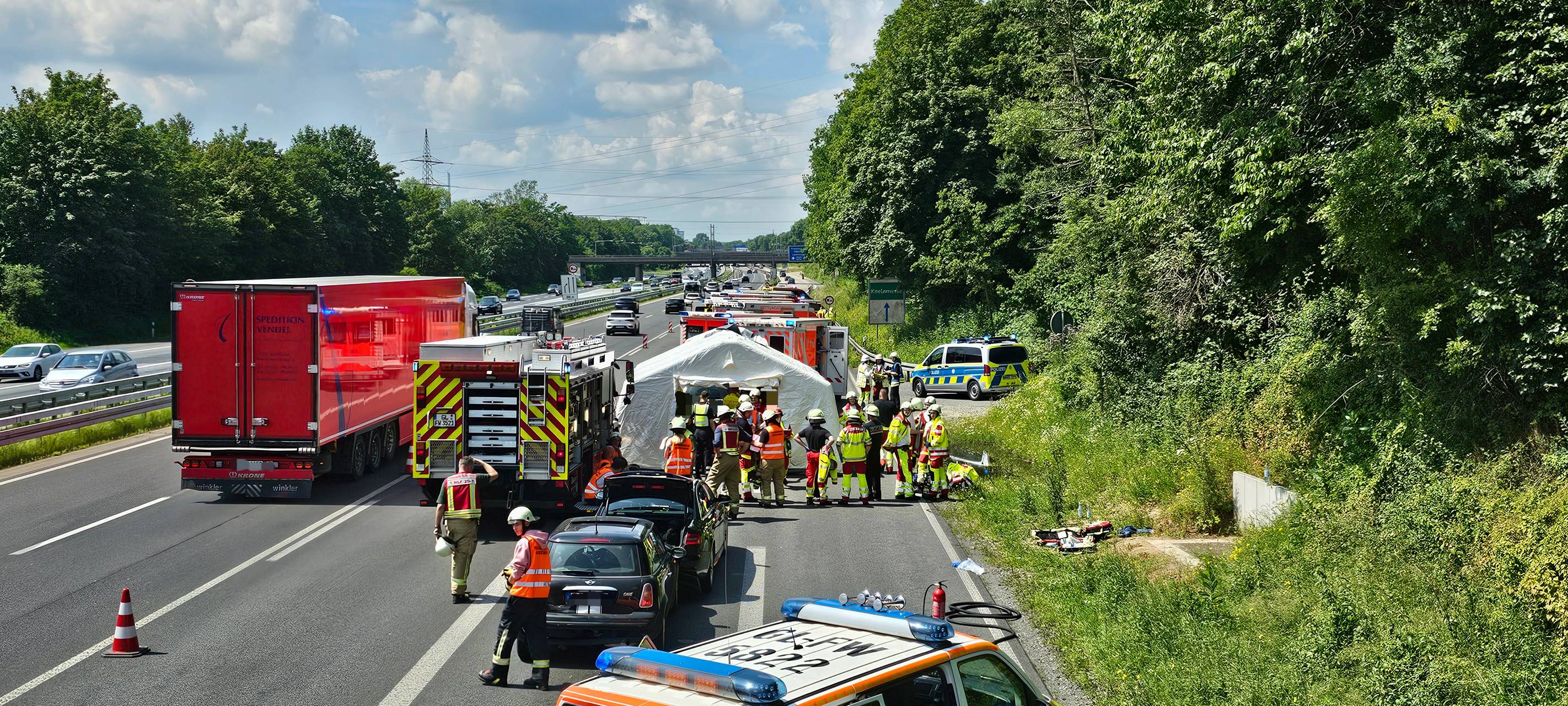 Unfallreiches Wochenende mit einem Toten