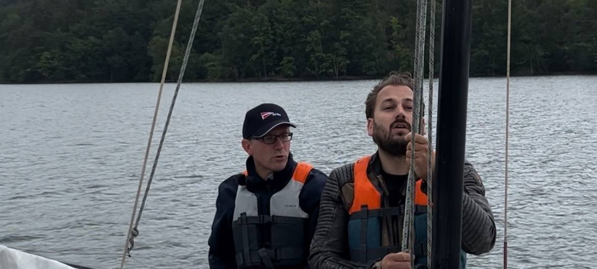 Segeln lernen auf der Bevertalsperre