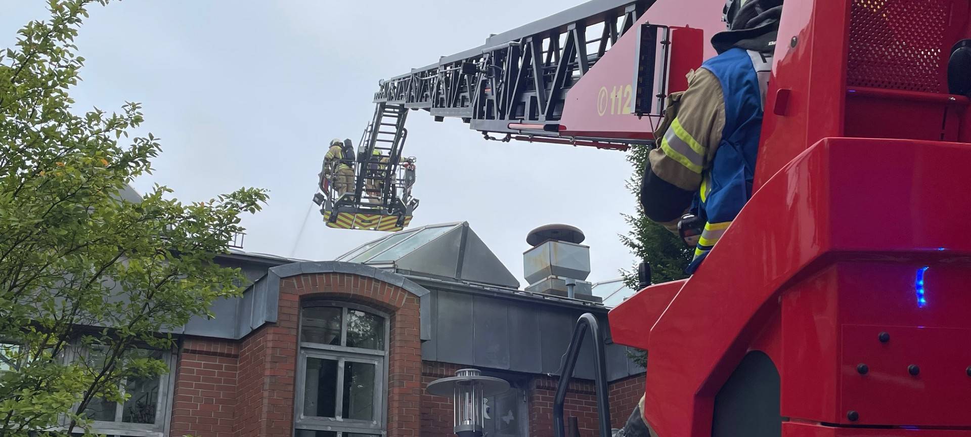 Brand in Kattwinkelscher Fabrik in Wermelskirchen