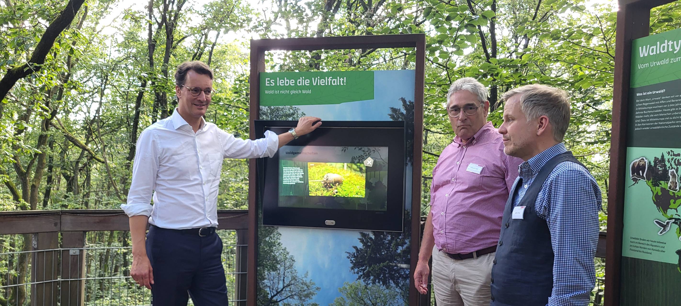 Ministerpräsident Wüst zu Besuch im Bergischen