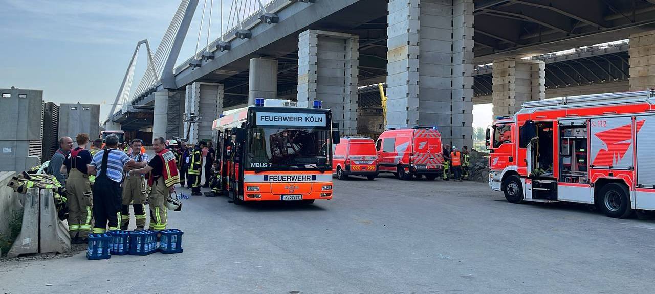A1 Rheinbrücke - Ermittlungen nach tödlichem Arbeitsunfall