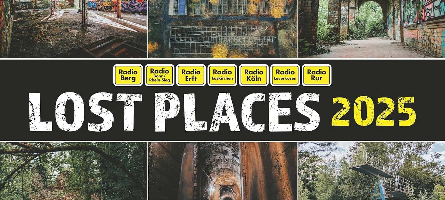 Unser Kalender "Lost Places 2025"