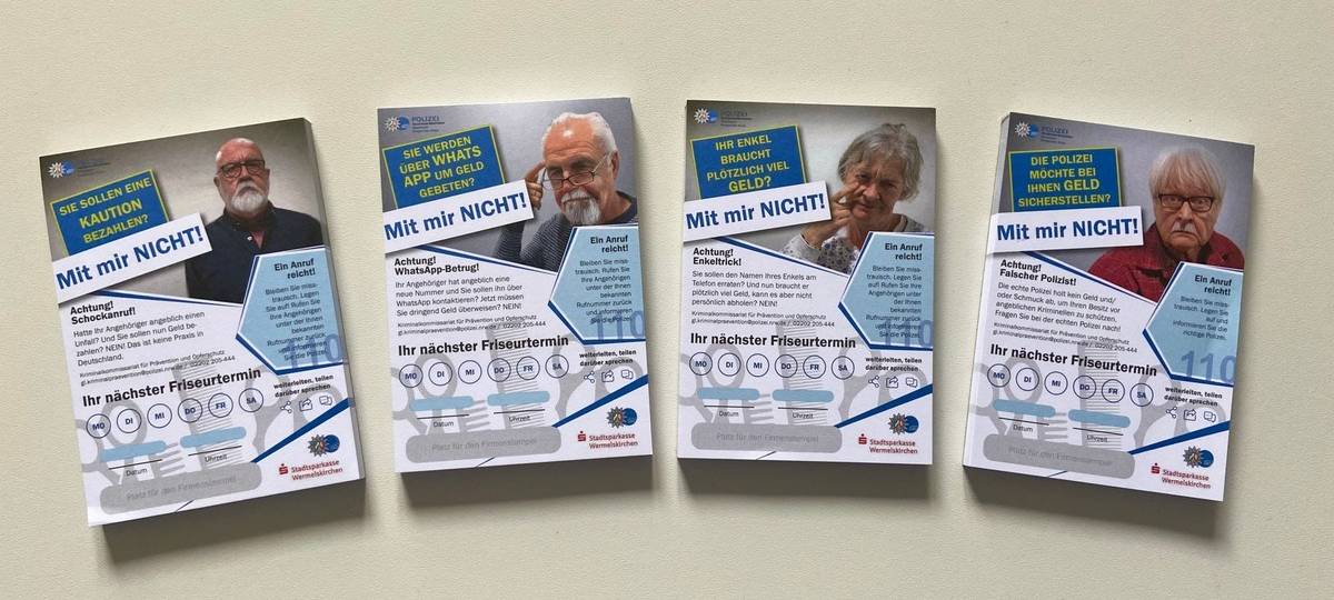 Polizei kämpft weiter gegen Betrugsmaschen