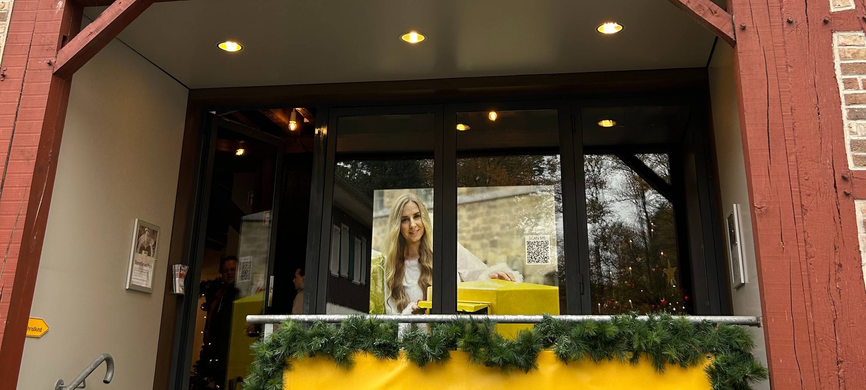 Die Christkind-Postfiliale hat wieder geöffnet