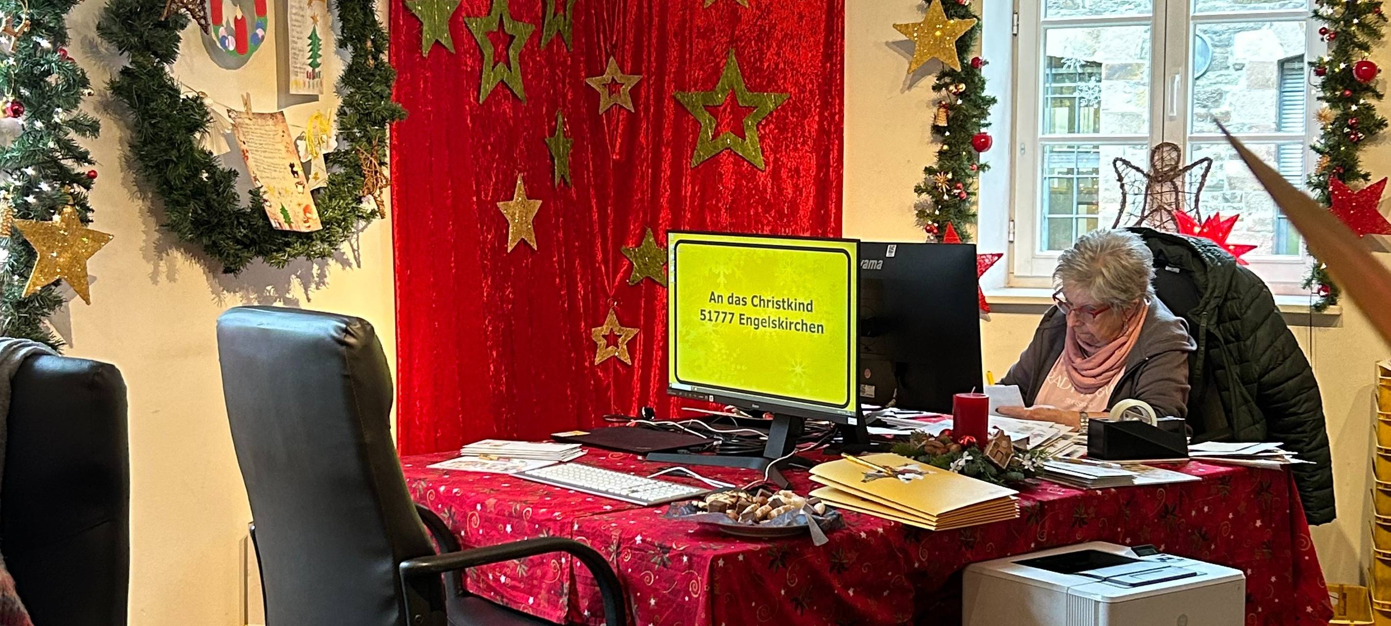 Die Christkind-Postfiliale hat wieder geöffnet