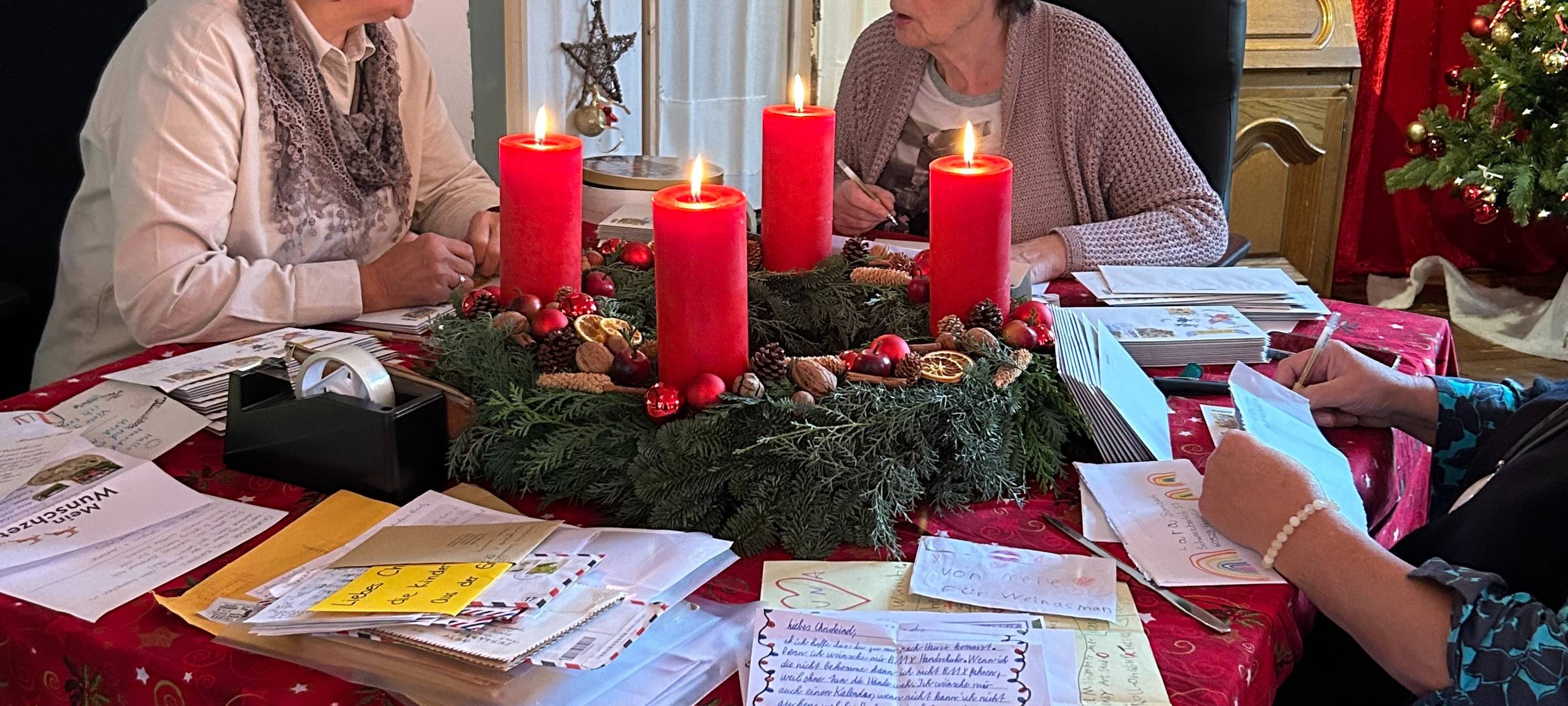 Die Christkind-Postfiliale hat wieder geöffnet