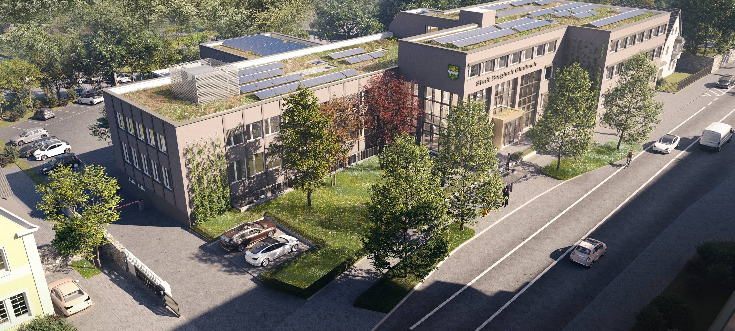 Bergisch Gladbach: Neues Stadthaus im Zeitplan