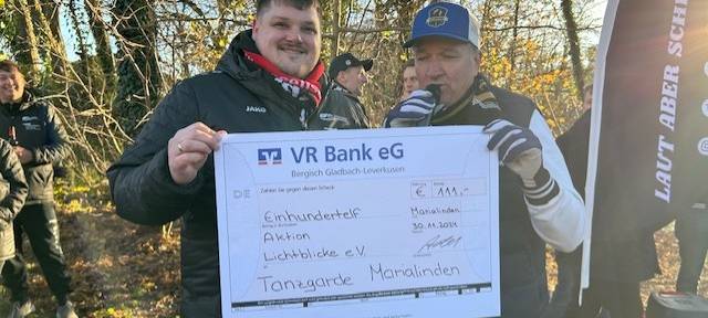 Von Kürten nach Kölle voller Erfolg - Spenden noch bis Weihnachten möglich!