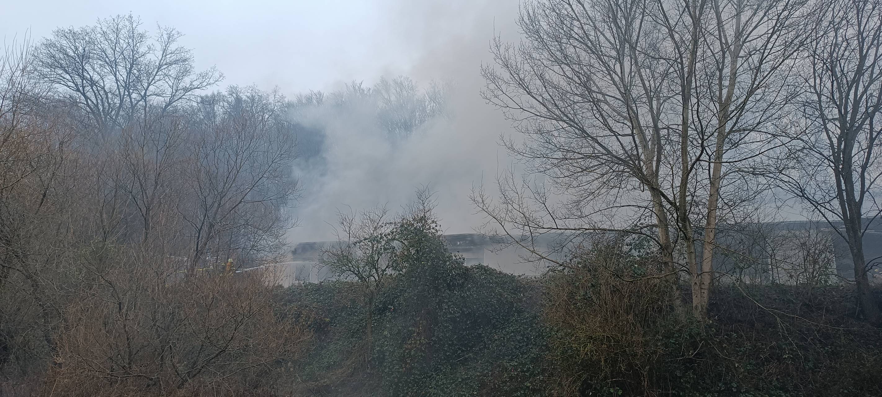 Kürten: Brand in einer Lagerhalle