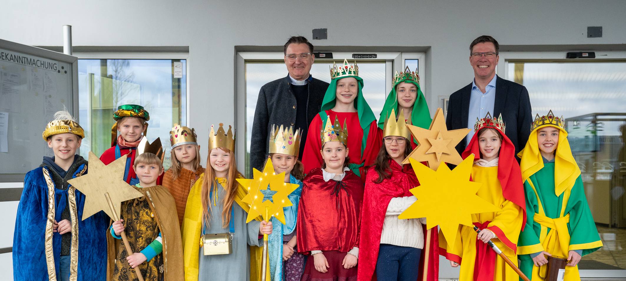 Sternsinger im Bergischen unterwegs