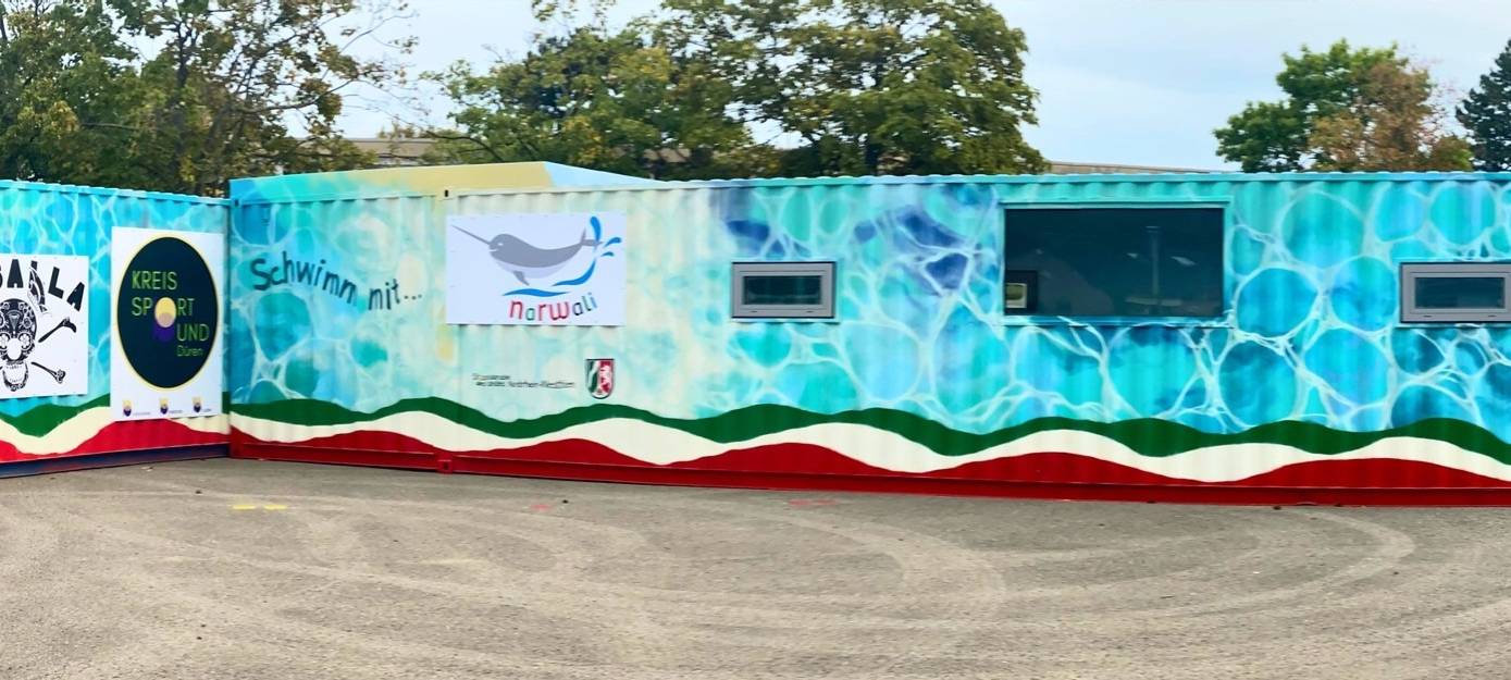Rösrath: Schwimmen lernen im mobilen Schwimmcontainer