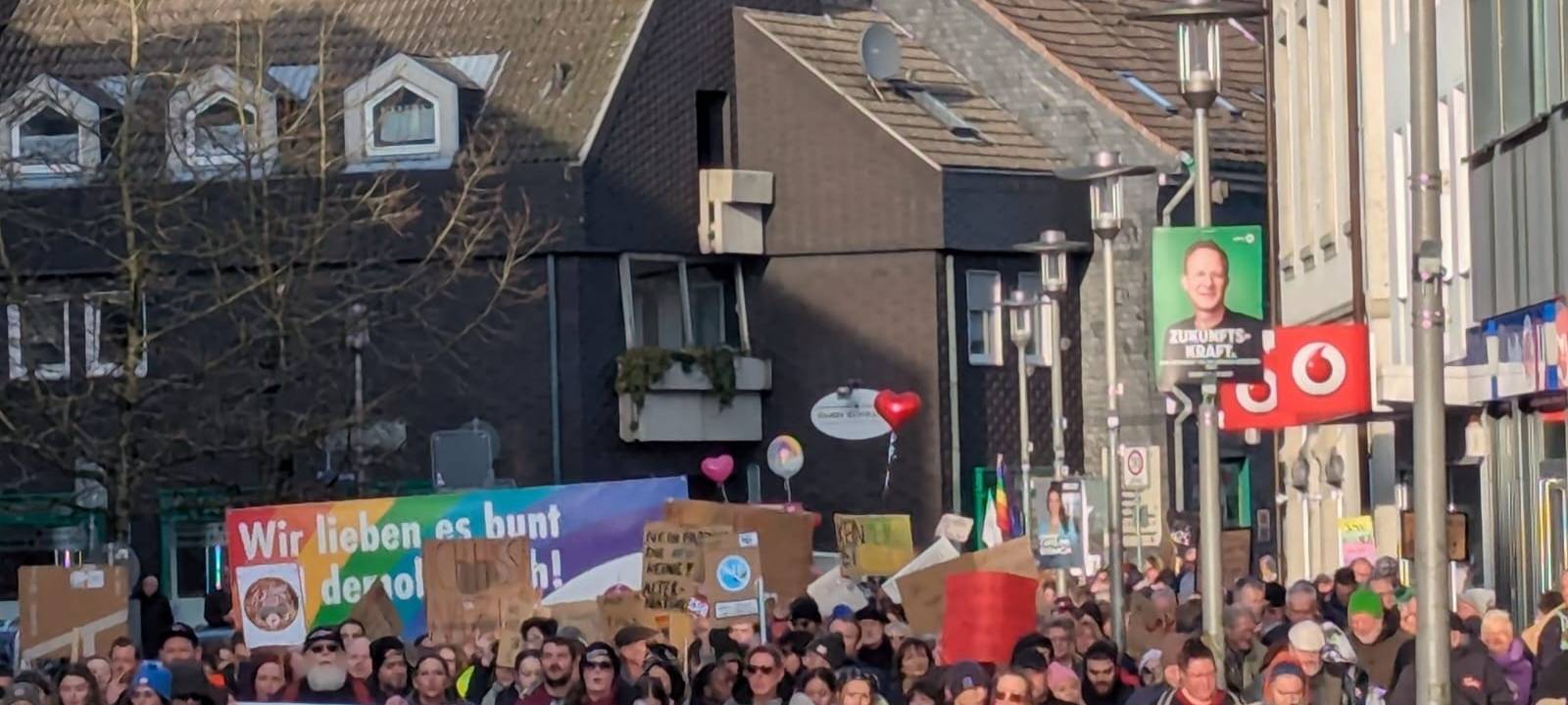 Wermelskirchen: Große Demo gegen Rechts