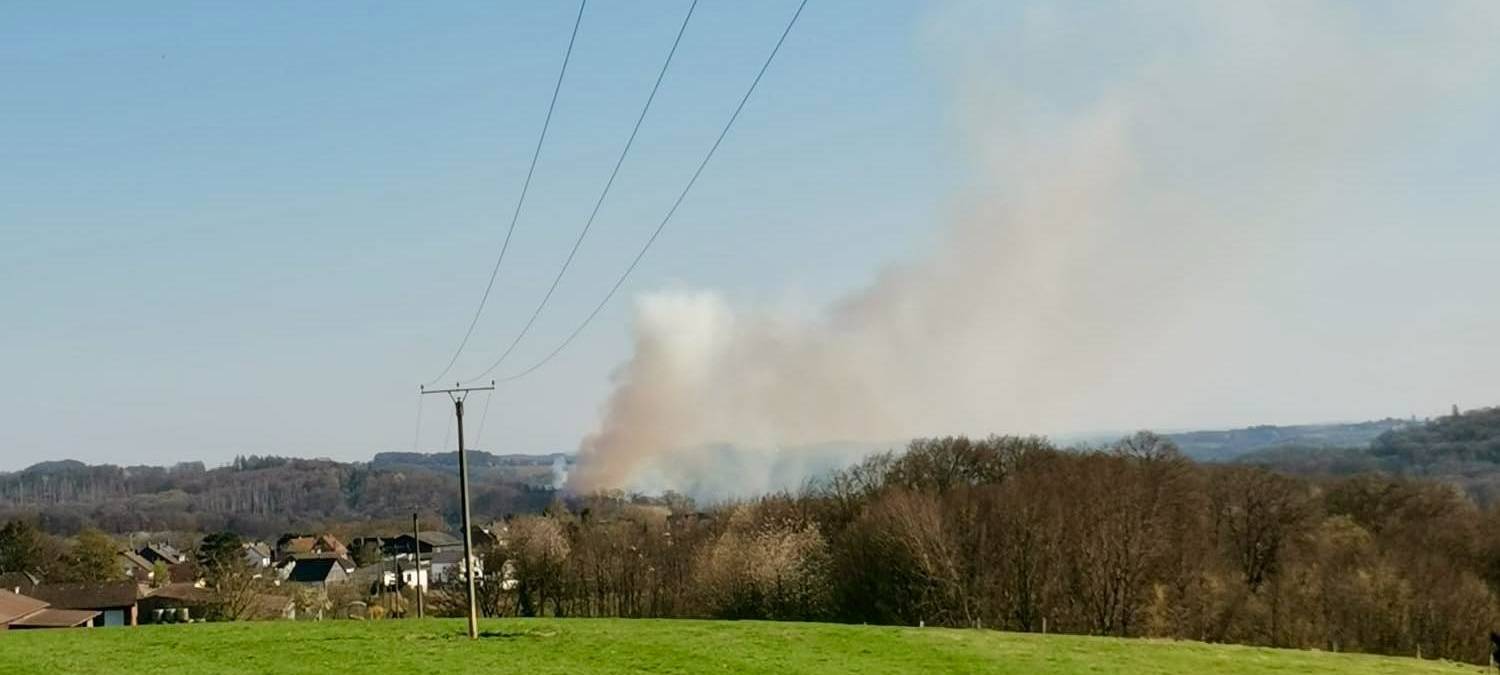 Waldbrand: Lage in Overath-Brombach hat sich entspannt