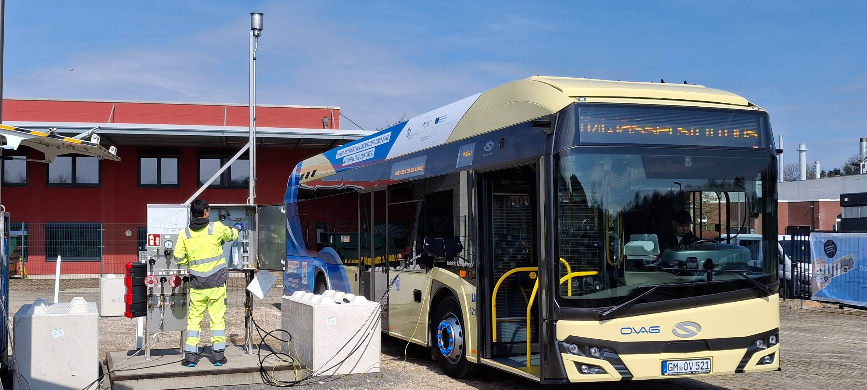 Oberberg: OVAG fährt mit Wasserstoff-Bussen