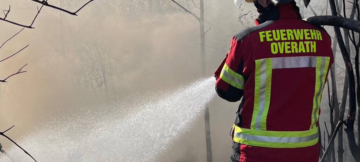 Overath: Erneuter Vegetations-Brand am Samstag