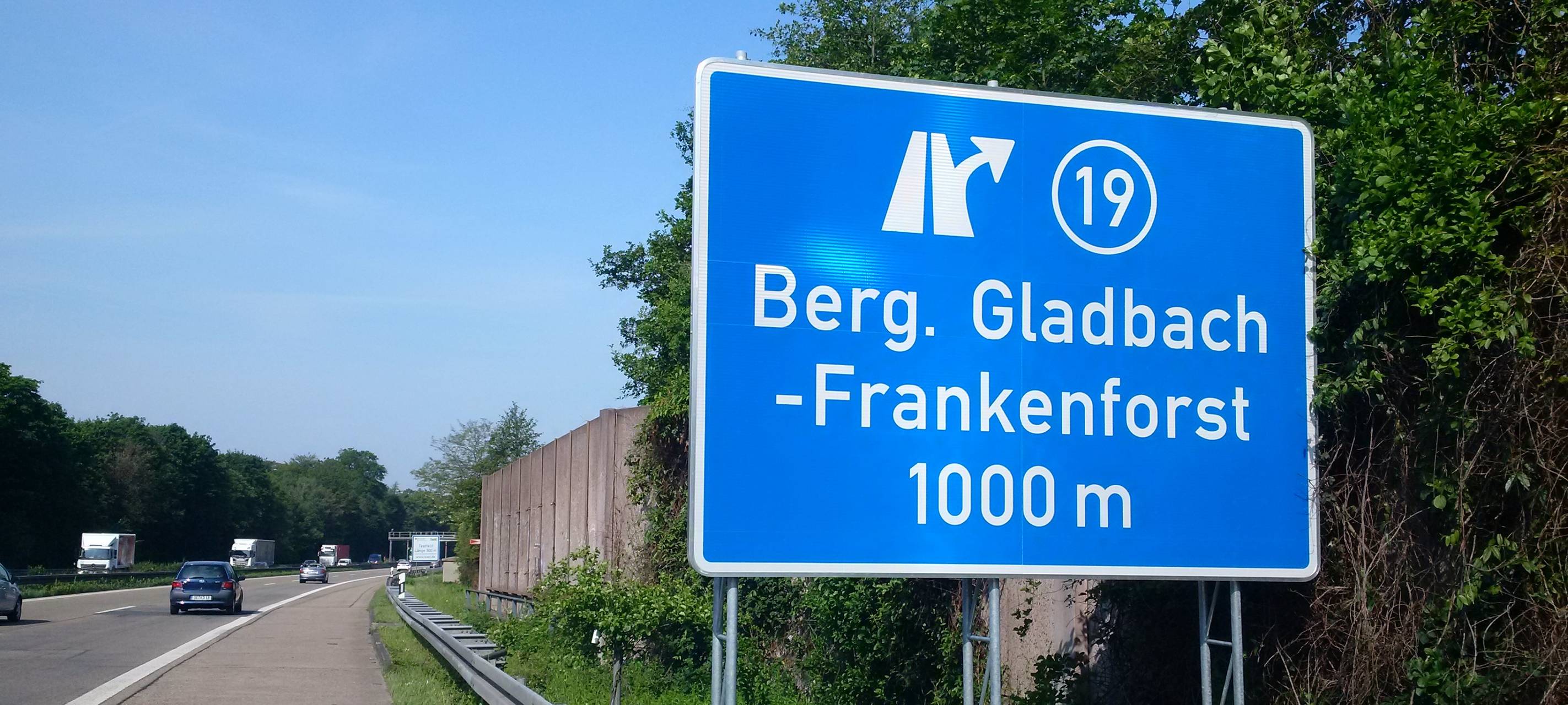 Bergisch Gladbach - A4 Ausfahrt Frankenforst bleibt länger gesperrt