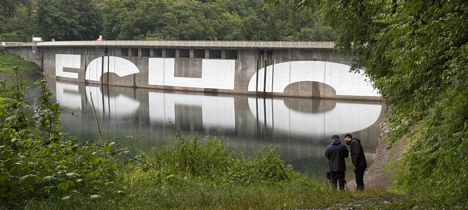 Aggertalsperre: Kunstprojekt "ECHO" eingeweiht