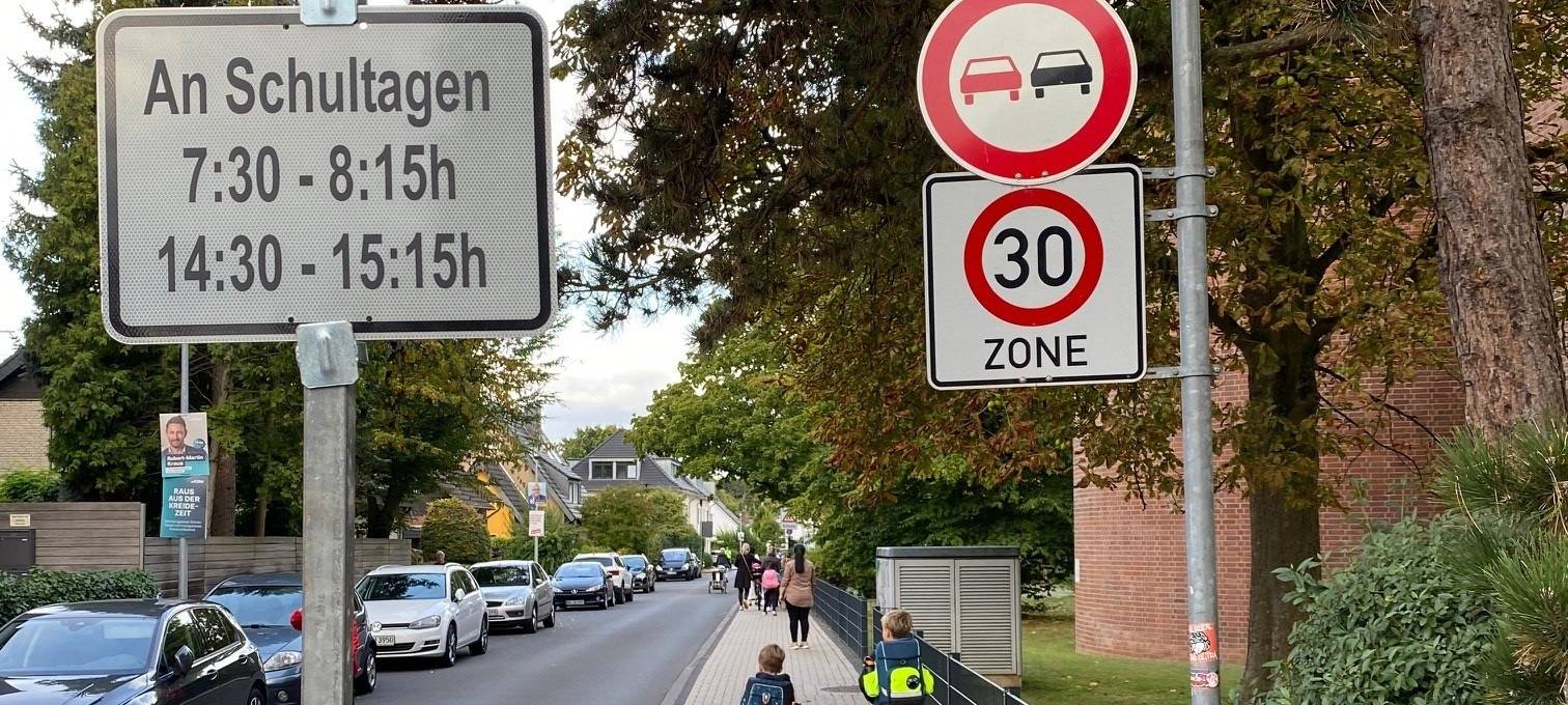 Gladbach: Erste Schulstraße erfolgreich gestartet