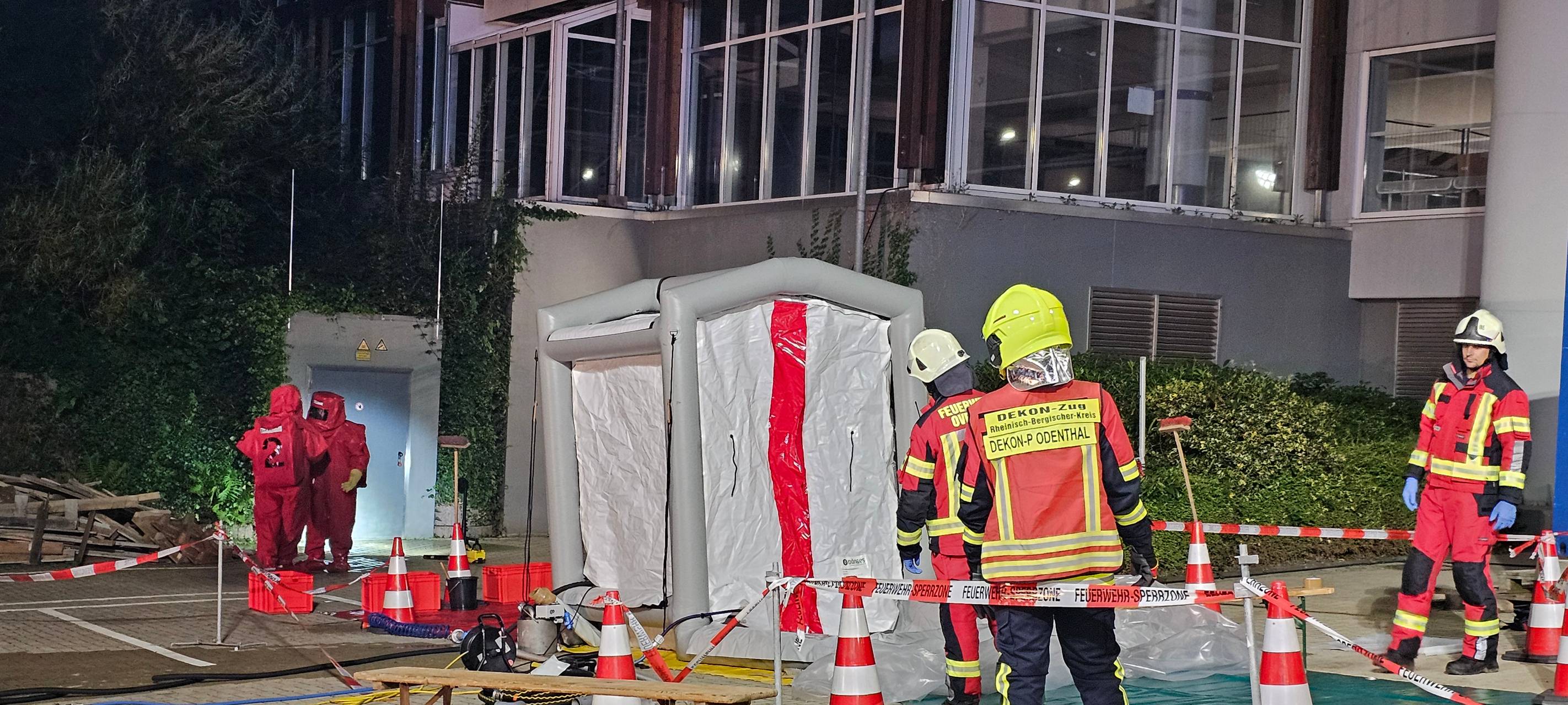 Burscheid: Chlorgas-Austritt im Vitalbad