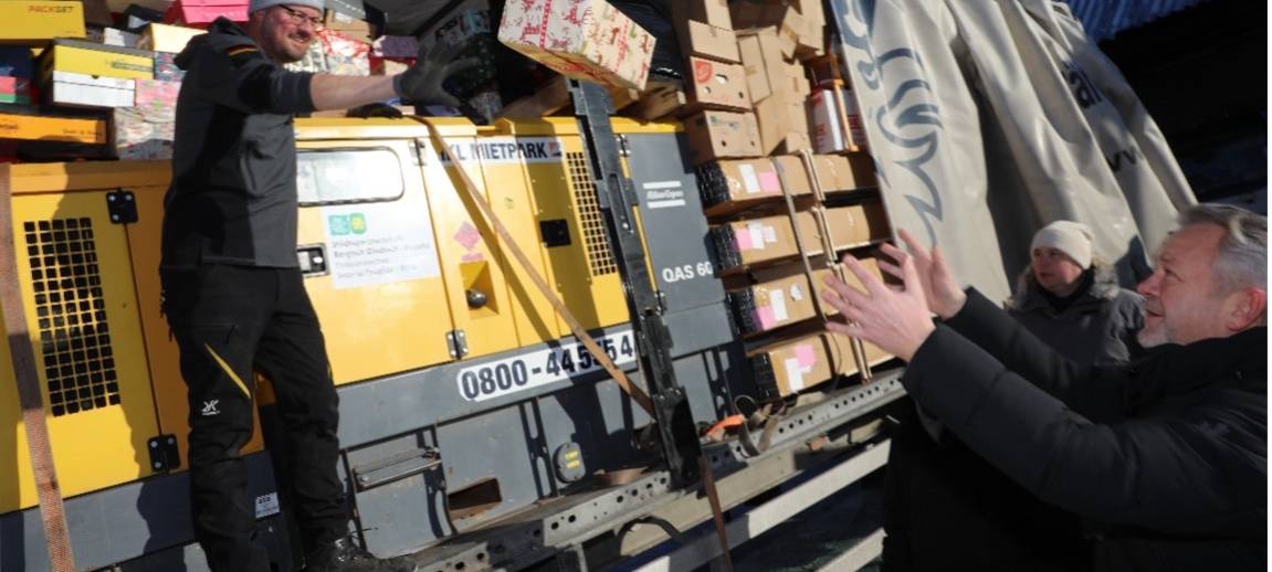 Wieder Hilfstransport aus Bergisch Gladbach nach Butscha