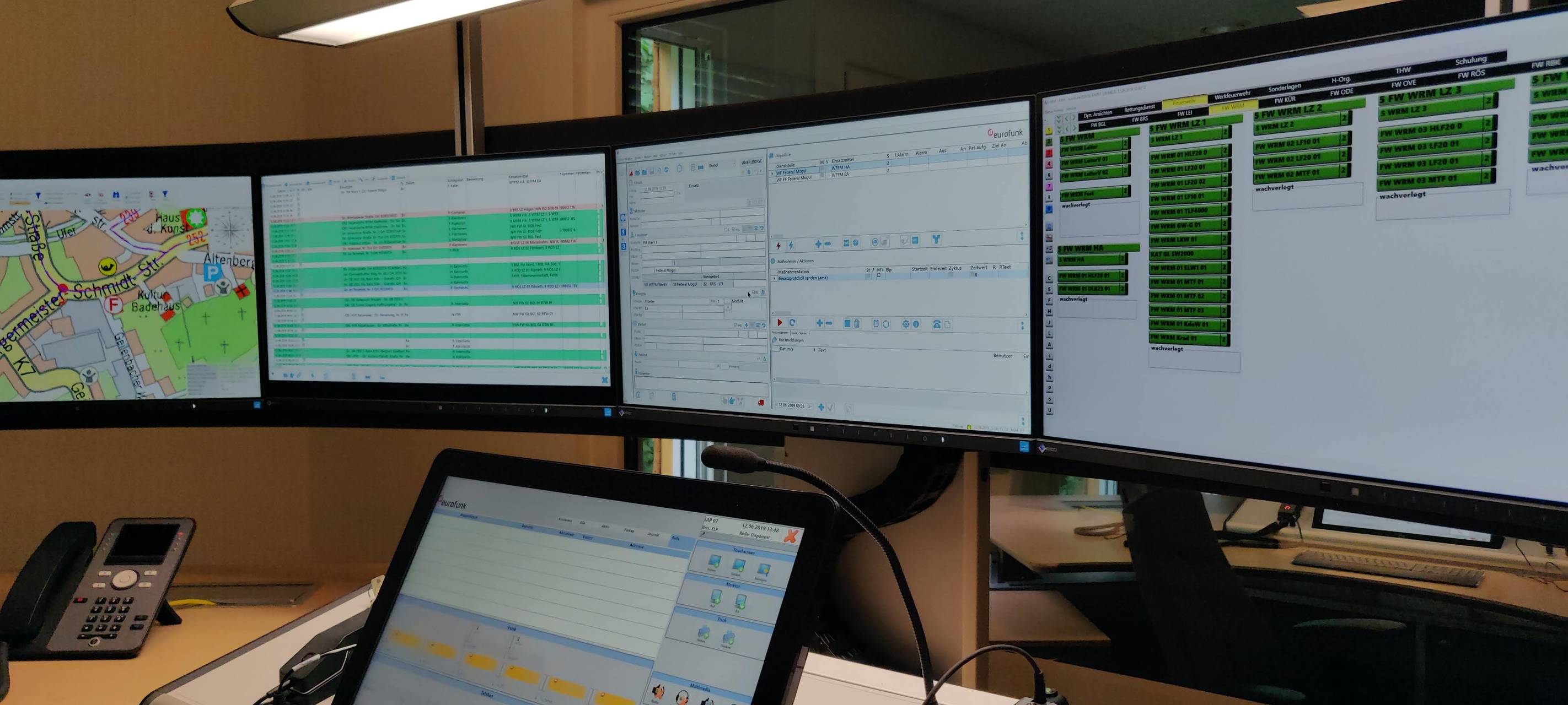 Neue Leitstelle bezugsfertig