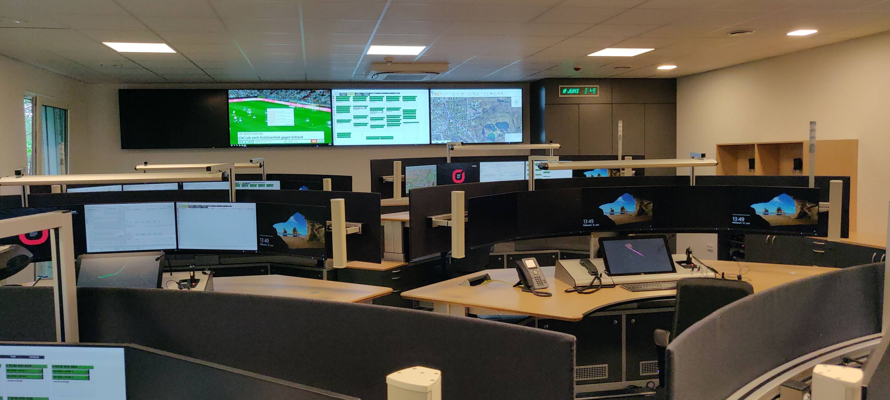 Neue Leitstelle bezugsfertig