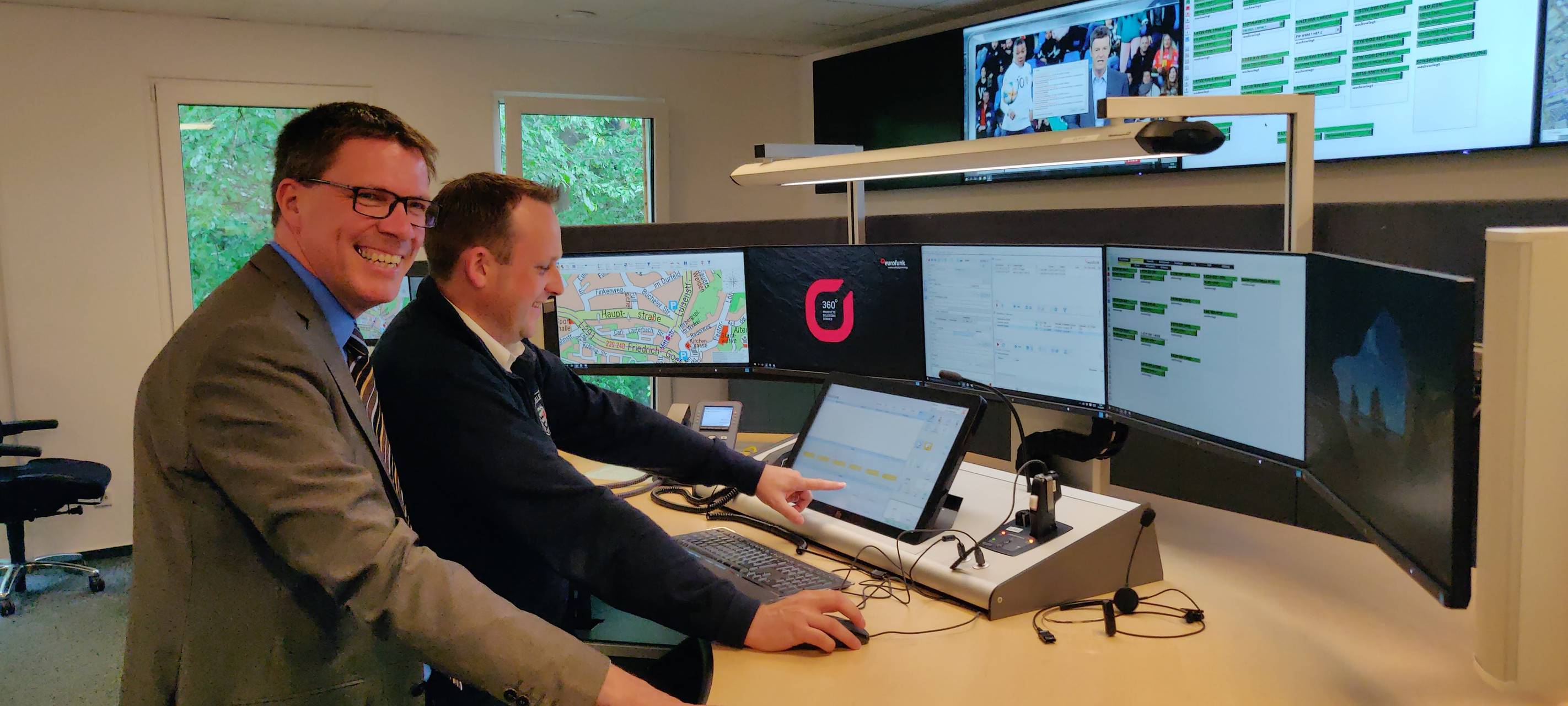 Neue Leitstelle bezugsfertig