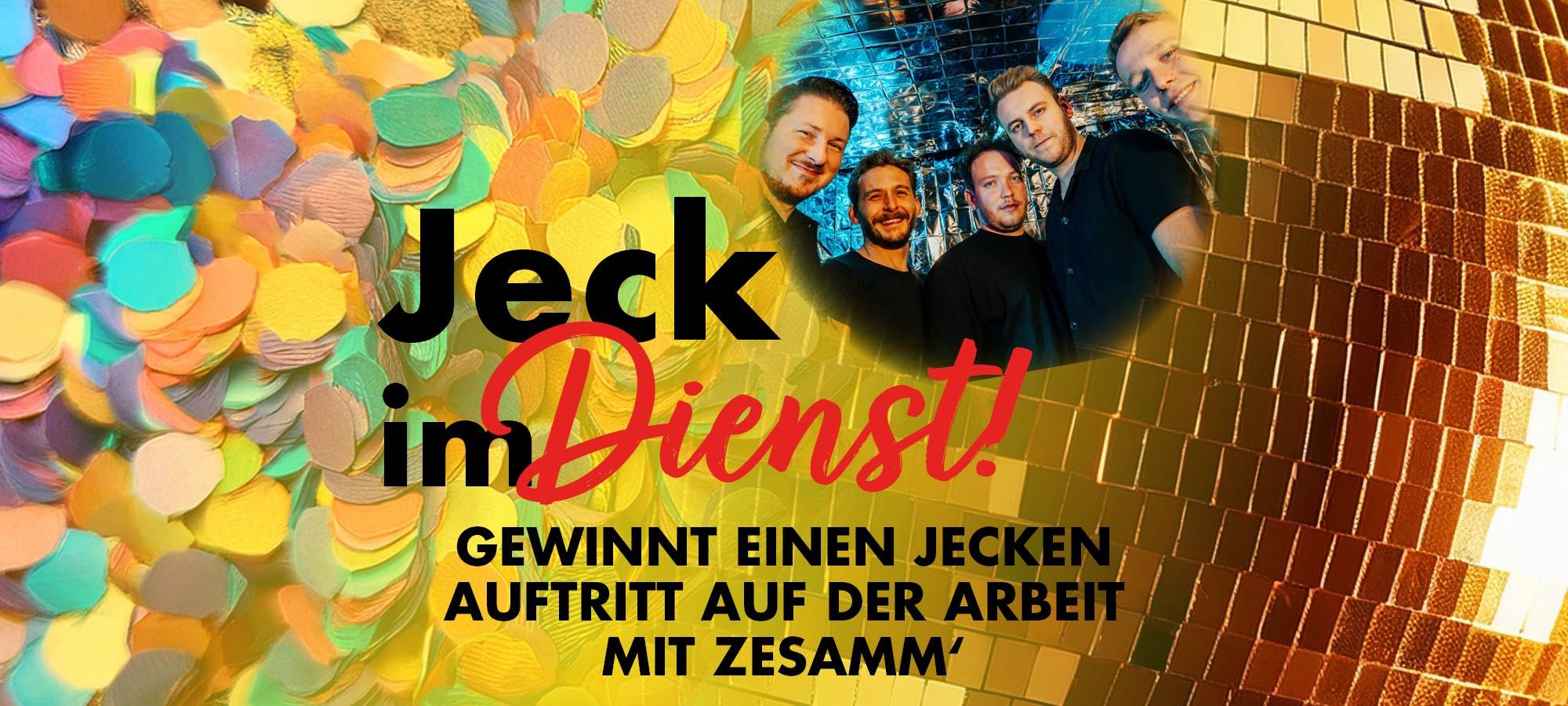 „Jeck im Dienst“: Gymnasium Lindlar gewinnt den Bandauftritt von Zesamm'