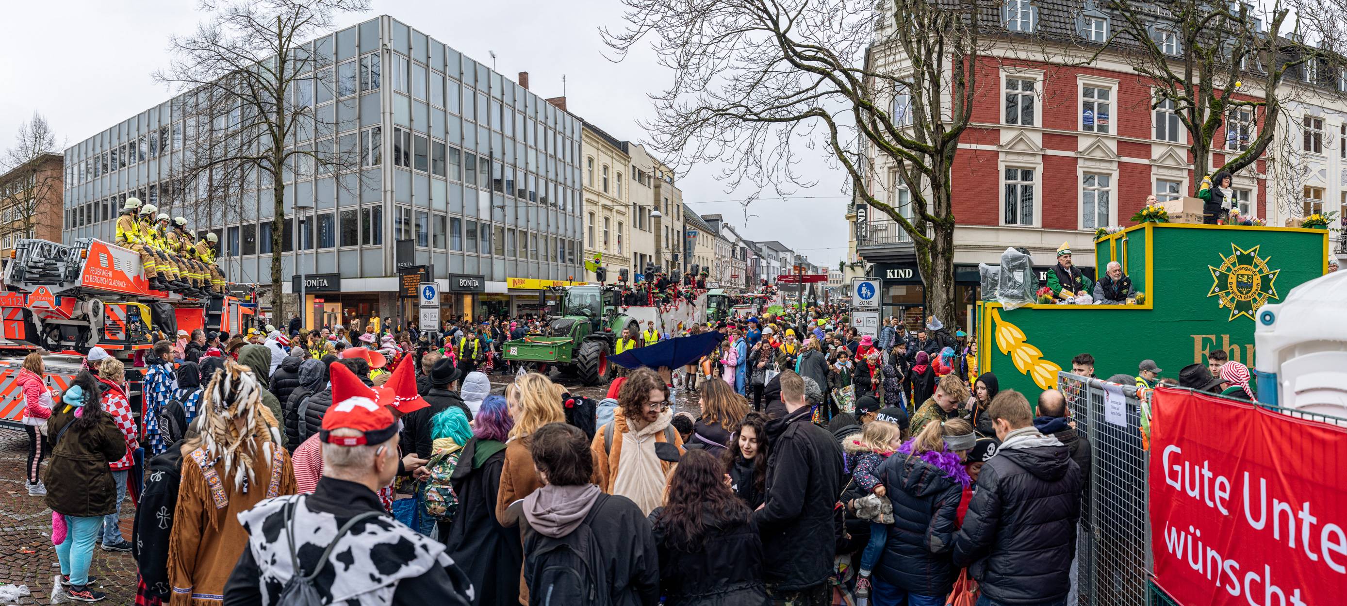 Sperrungen & Regeln: Karneval in Bergisch Gladbach
