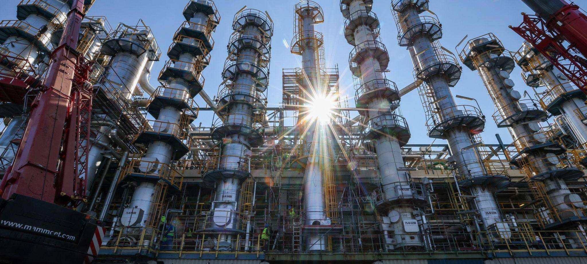 Wartungsarbeiten bei Domo Chemicals in Leuna