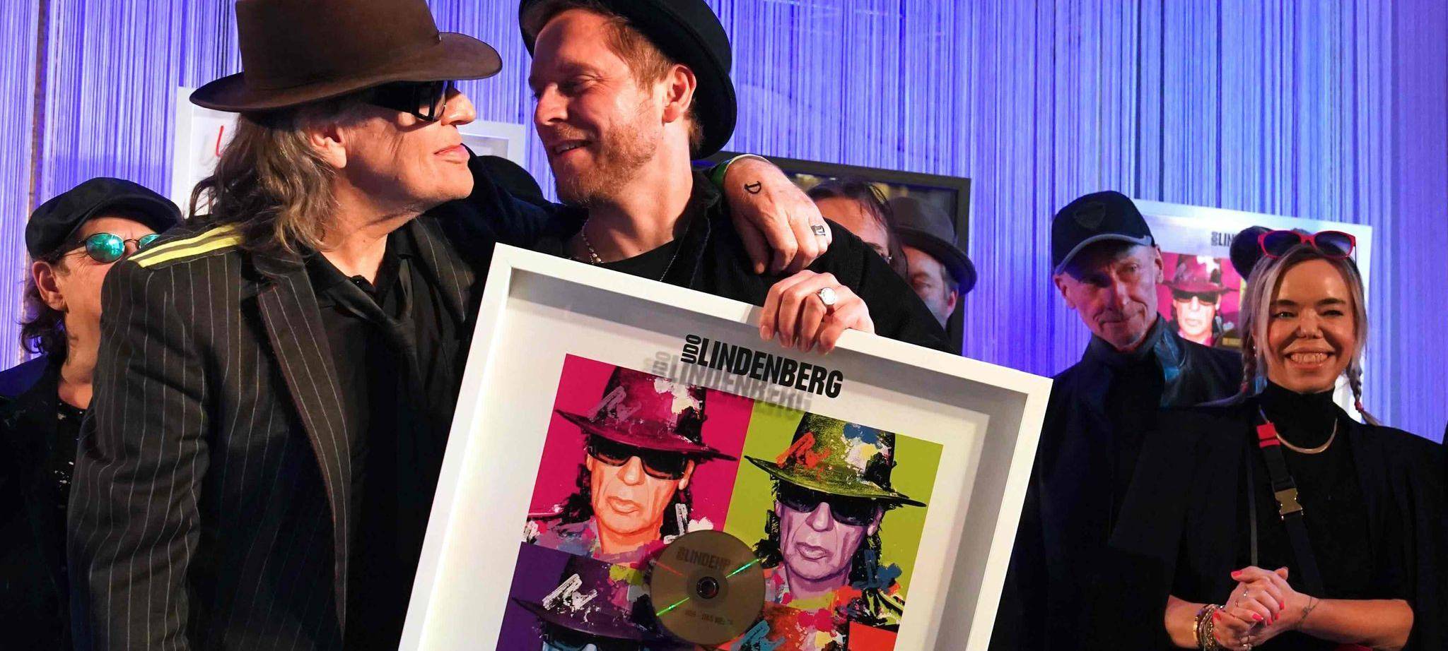 Gold- und Platin-Verleihung für Udo Lindenberg