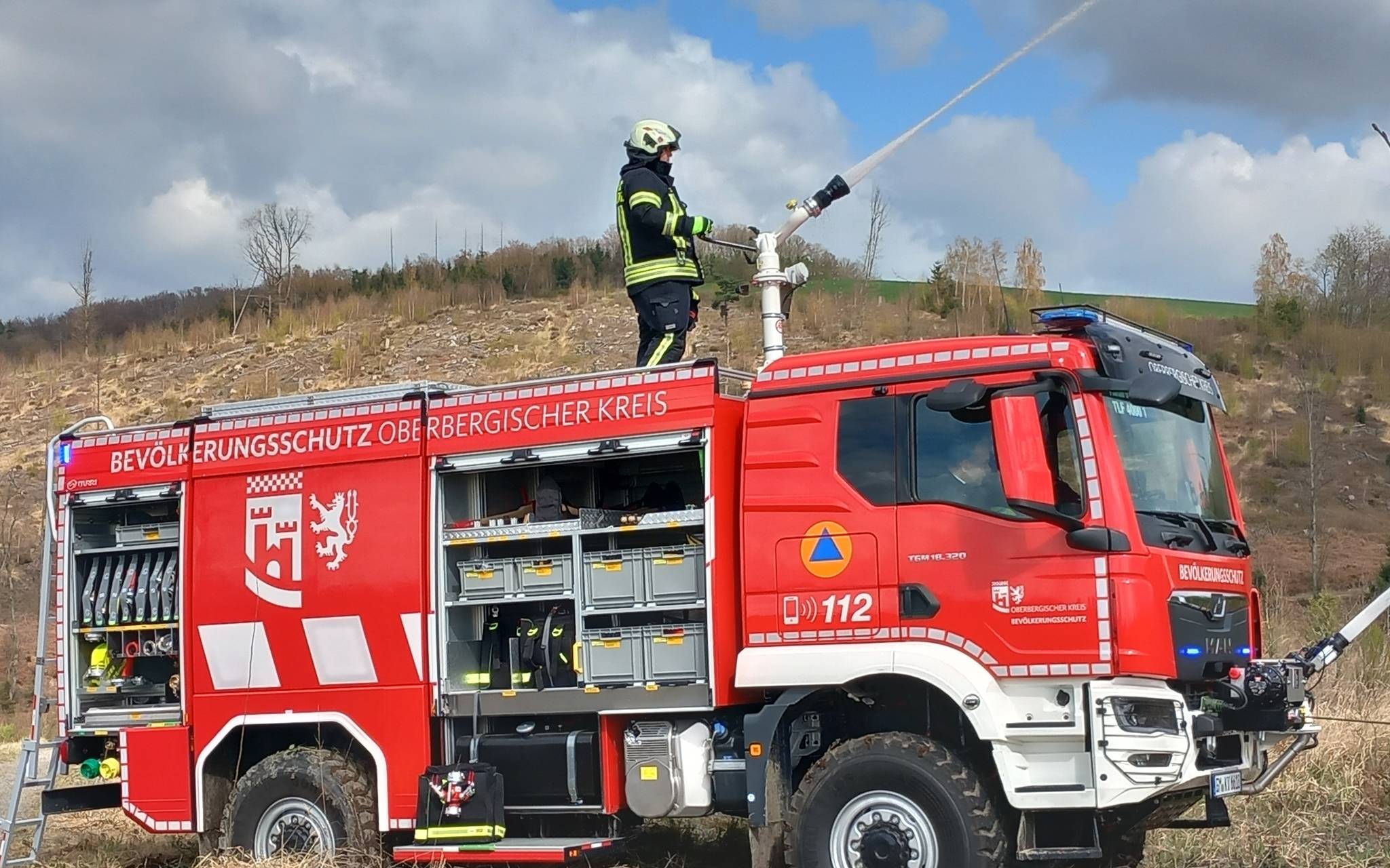 Oberberg: Feuerwehr besser für Waldbrände gerüstet