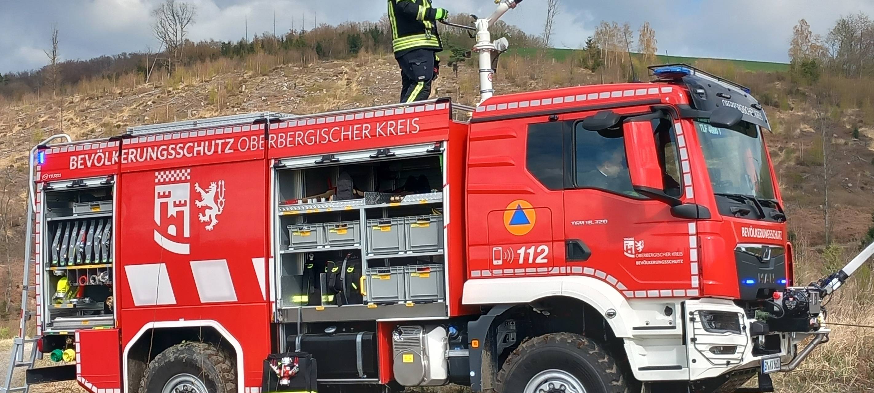 Oberberg: Feuerwehr besser für Waldbrände gerüstet