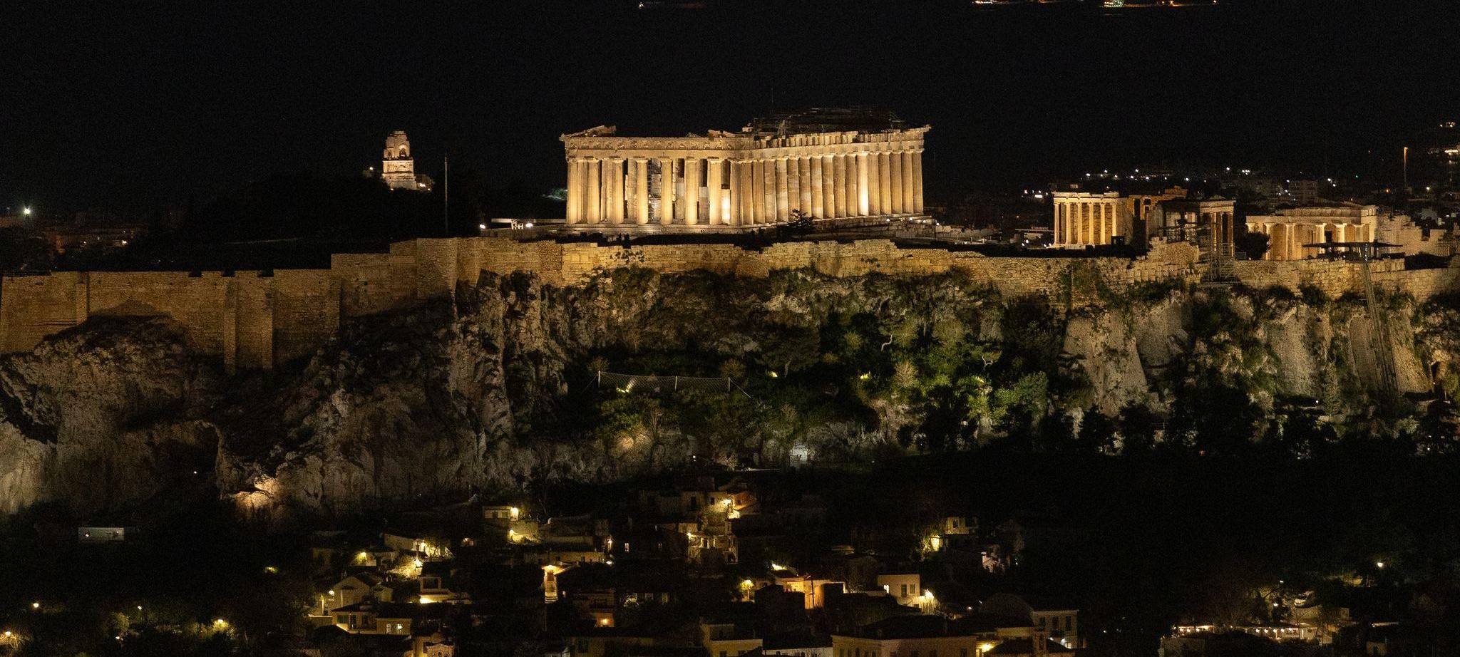 "Earth Hour" - Athen