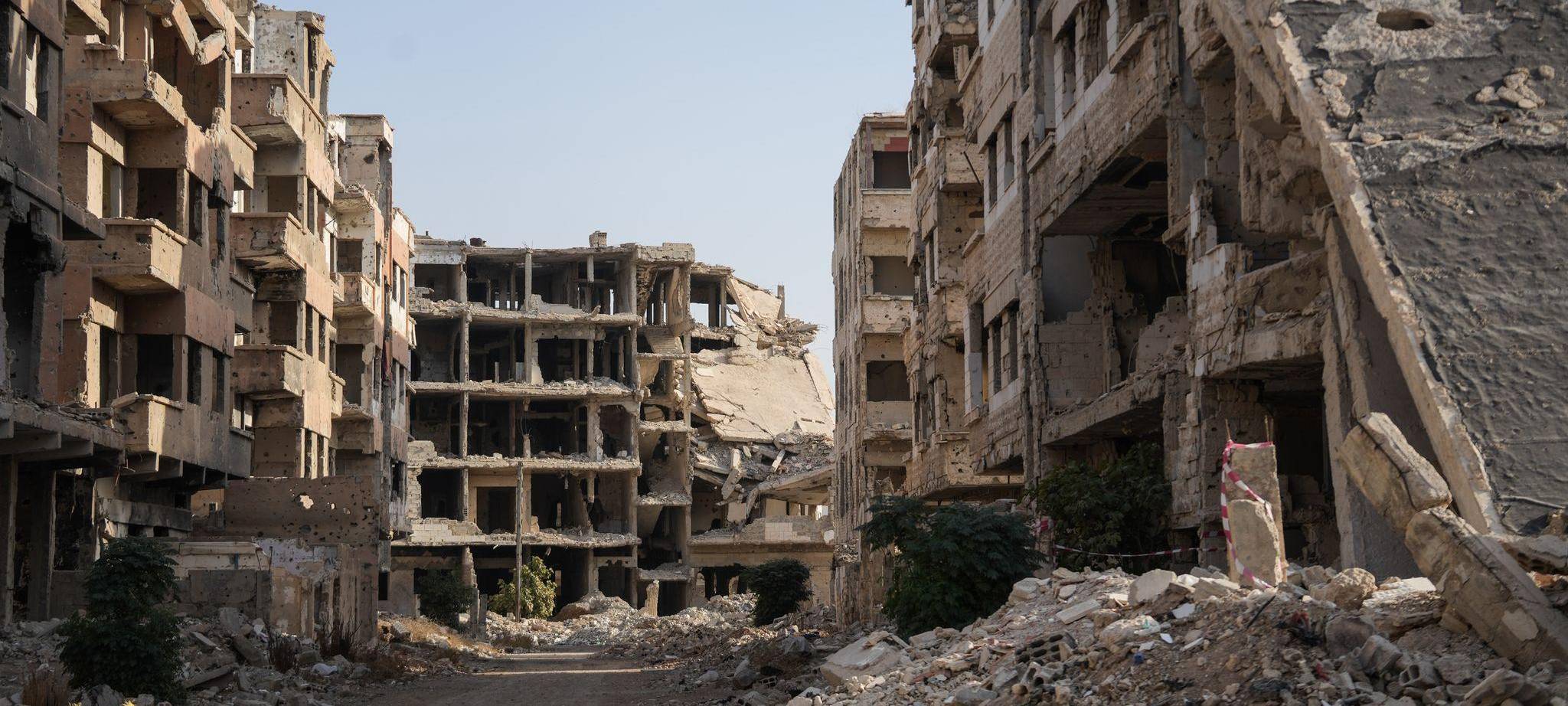 Zerstörung in Syrien