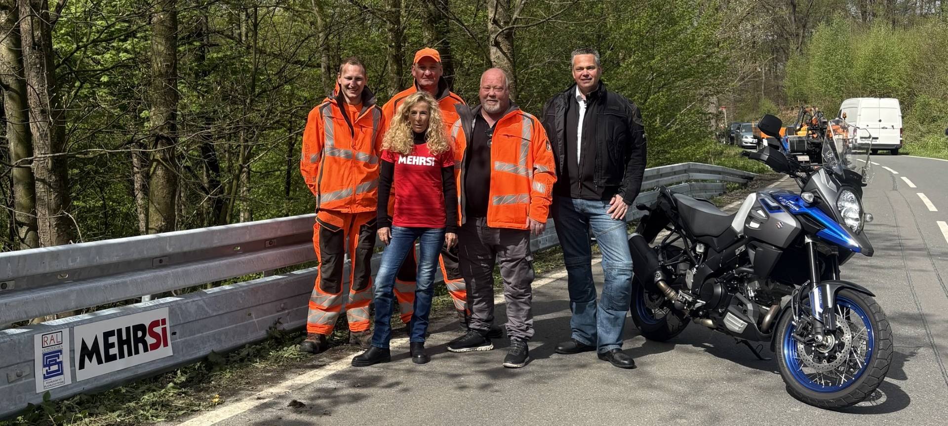 Wermelskirchen: Mehr Sicherheit für Motorradfahrer*innen