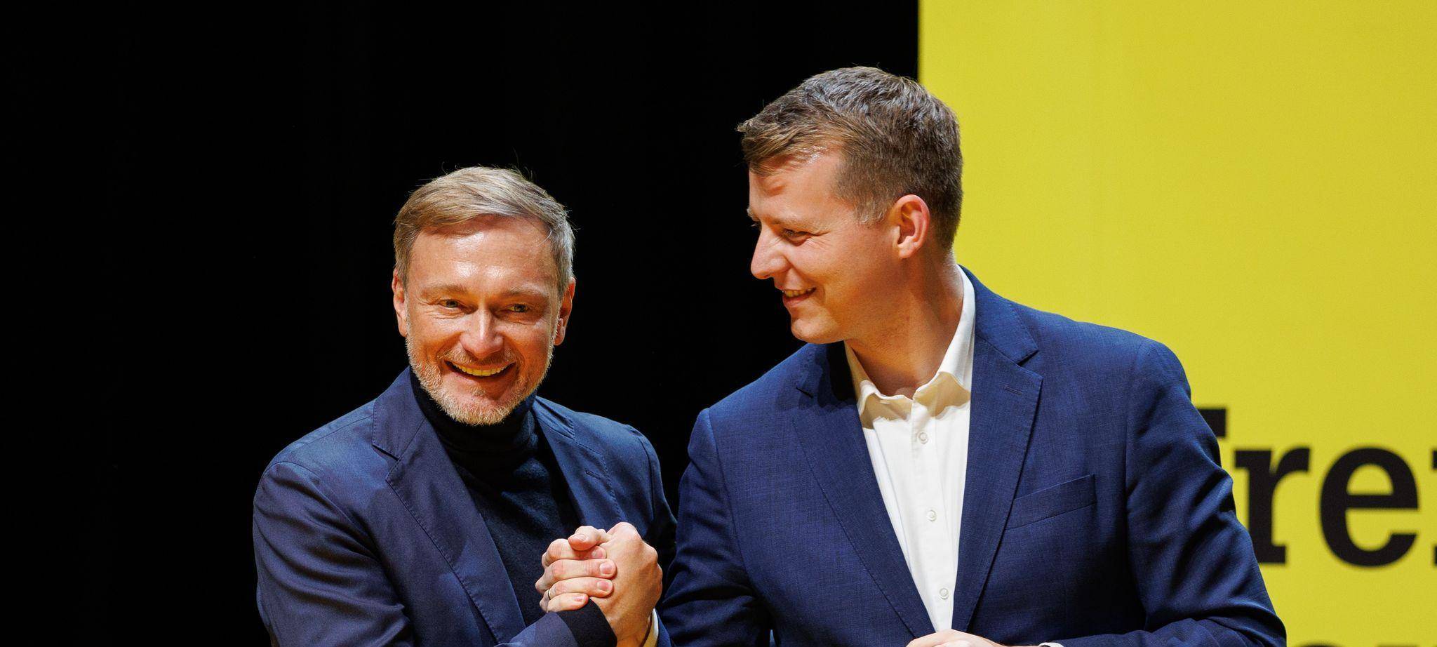 Christian Lindner und Henning Höne