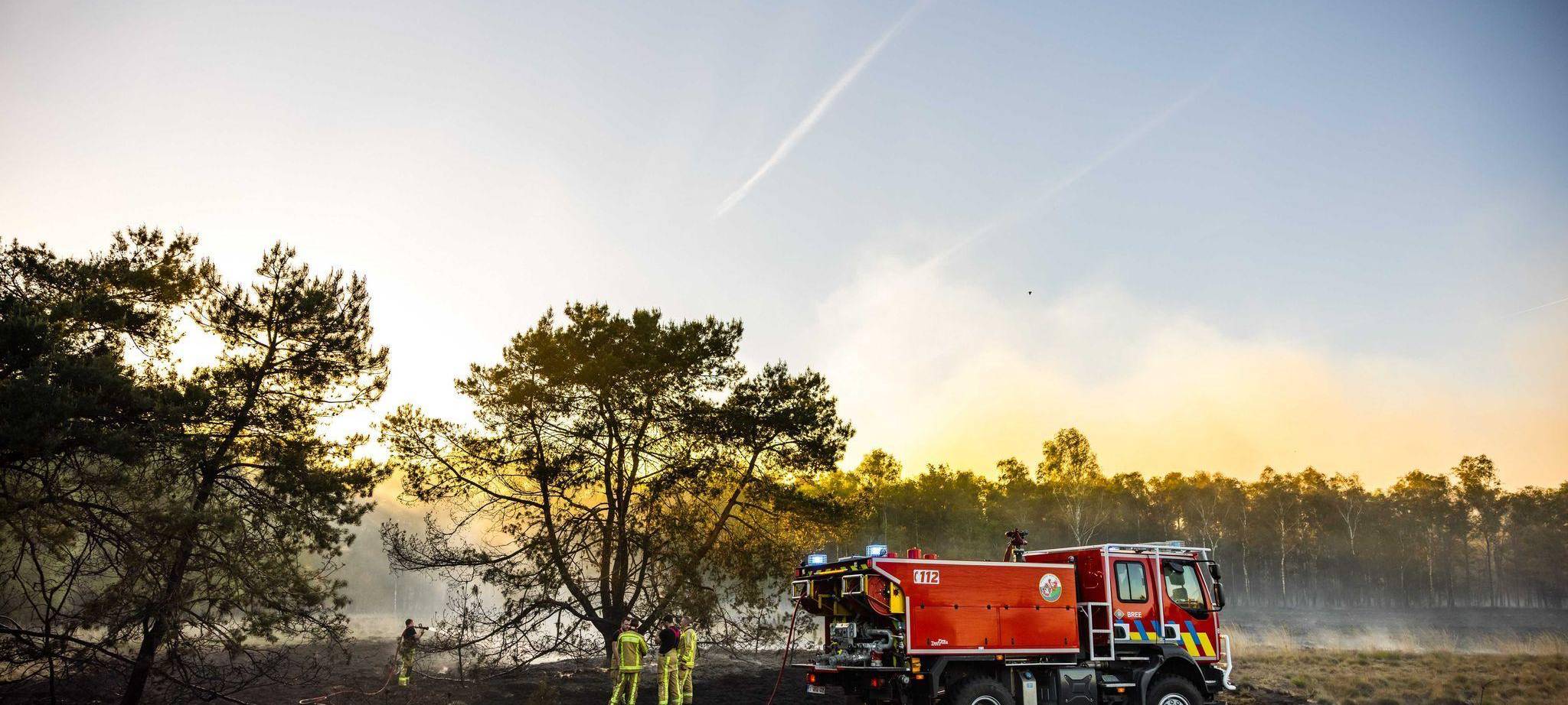 Naturbrände in den Niederlanden