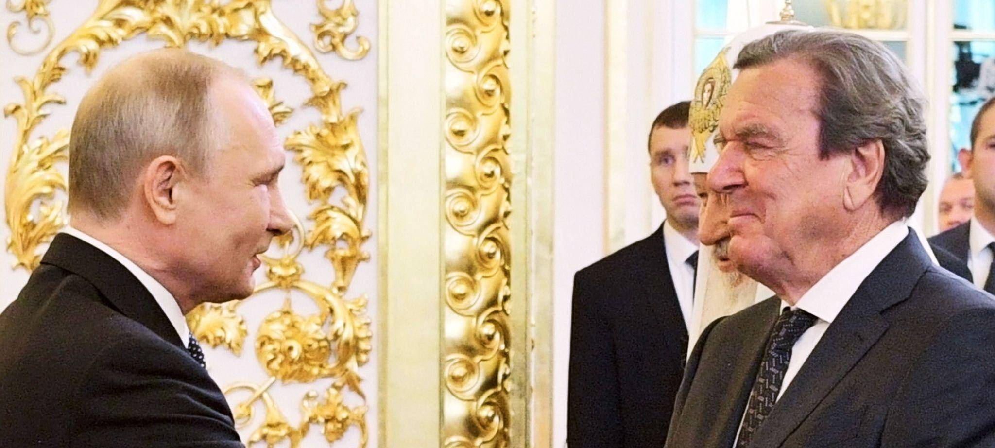 Putin und Schröder