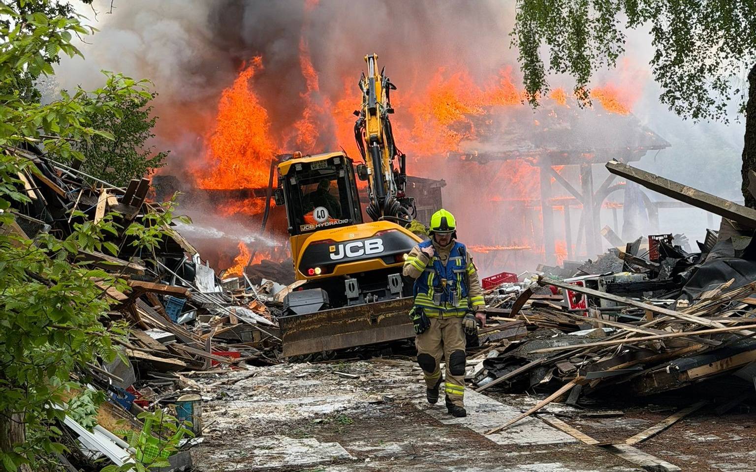Ermittlungen nach Brand in "Zorniger Ameise"
