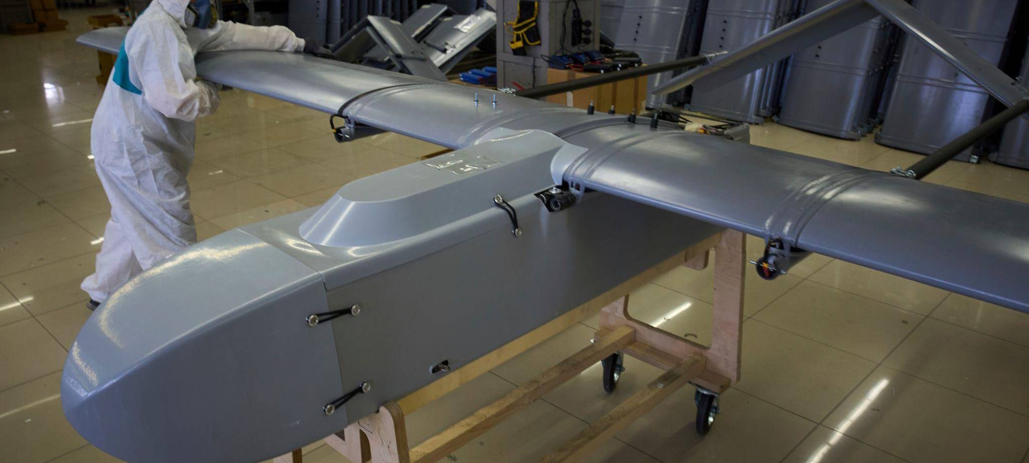 Ukraine-Krieg - Drohnenfabrik in der Ukraine