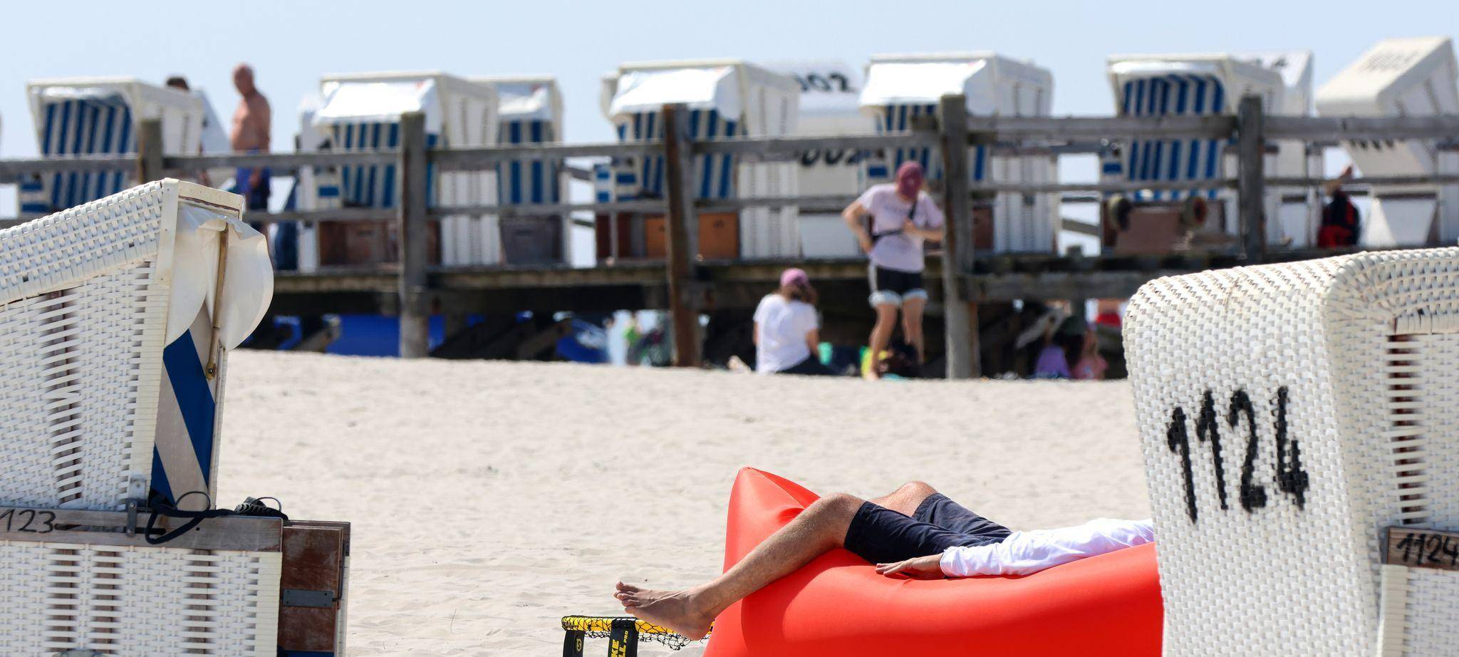 Sommerliches Wetter - St. Peter-Ording