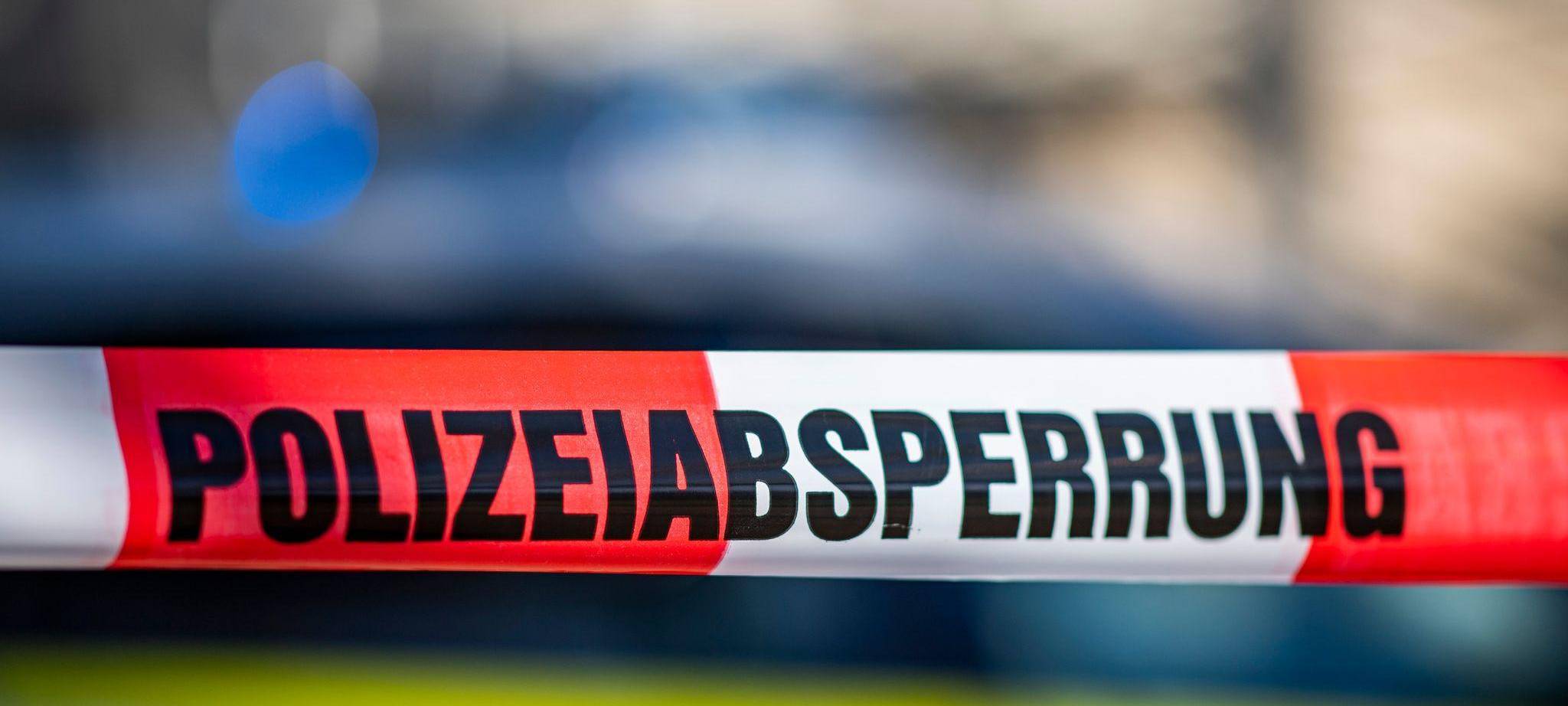 Absperrband der Polizei