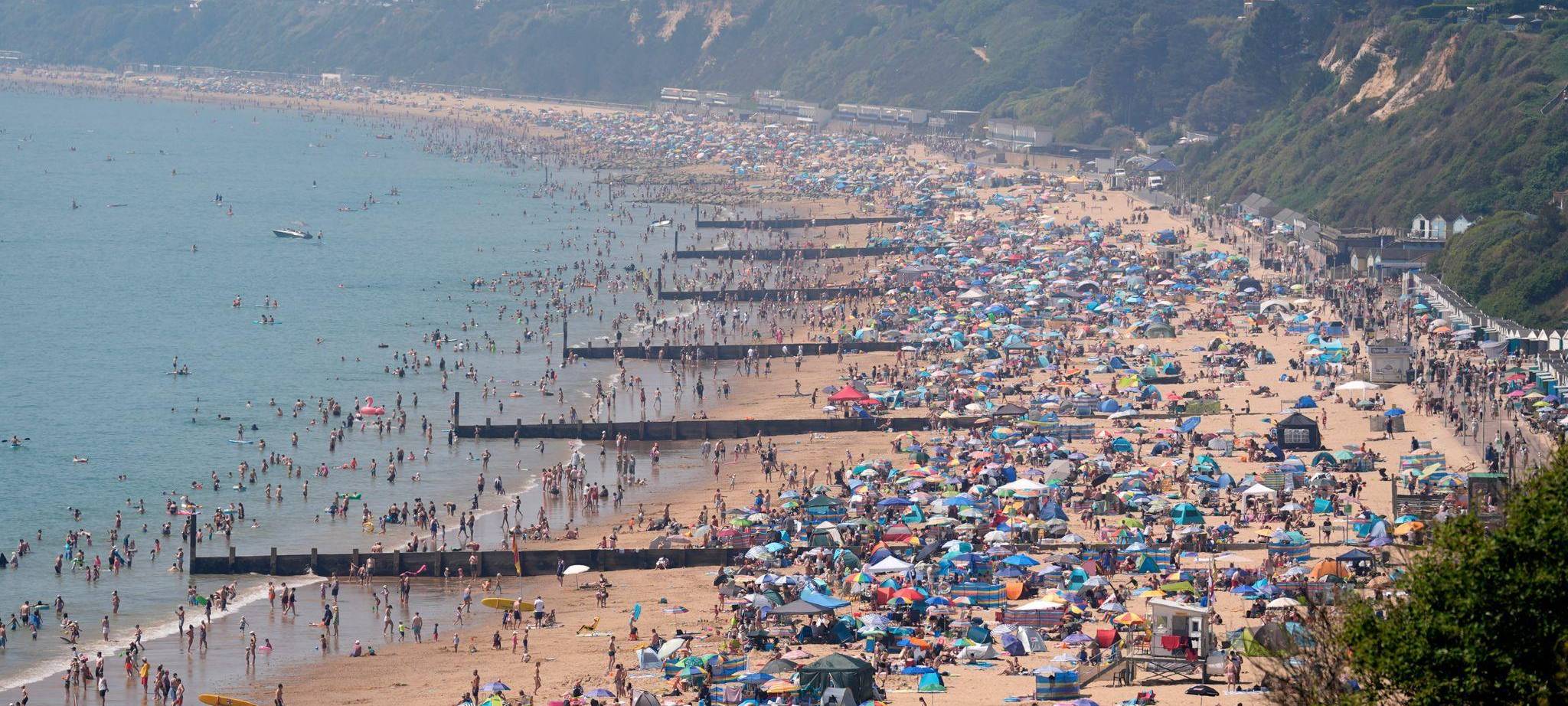 Sommerliches Wetter in Großbritannien