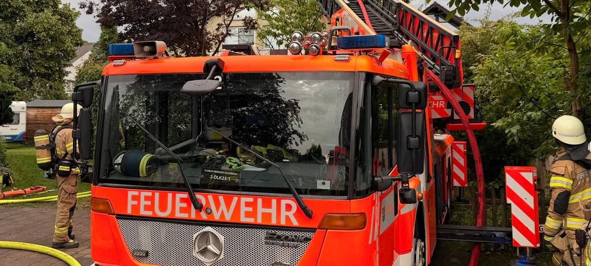 Schäden durch Blitzeinschläge in Bergisch Gladbach